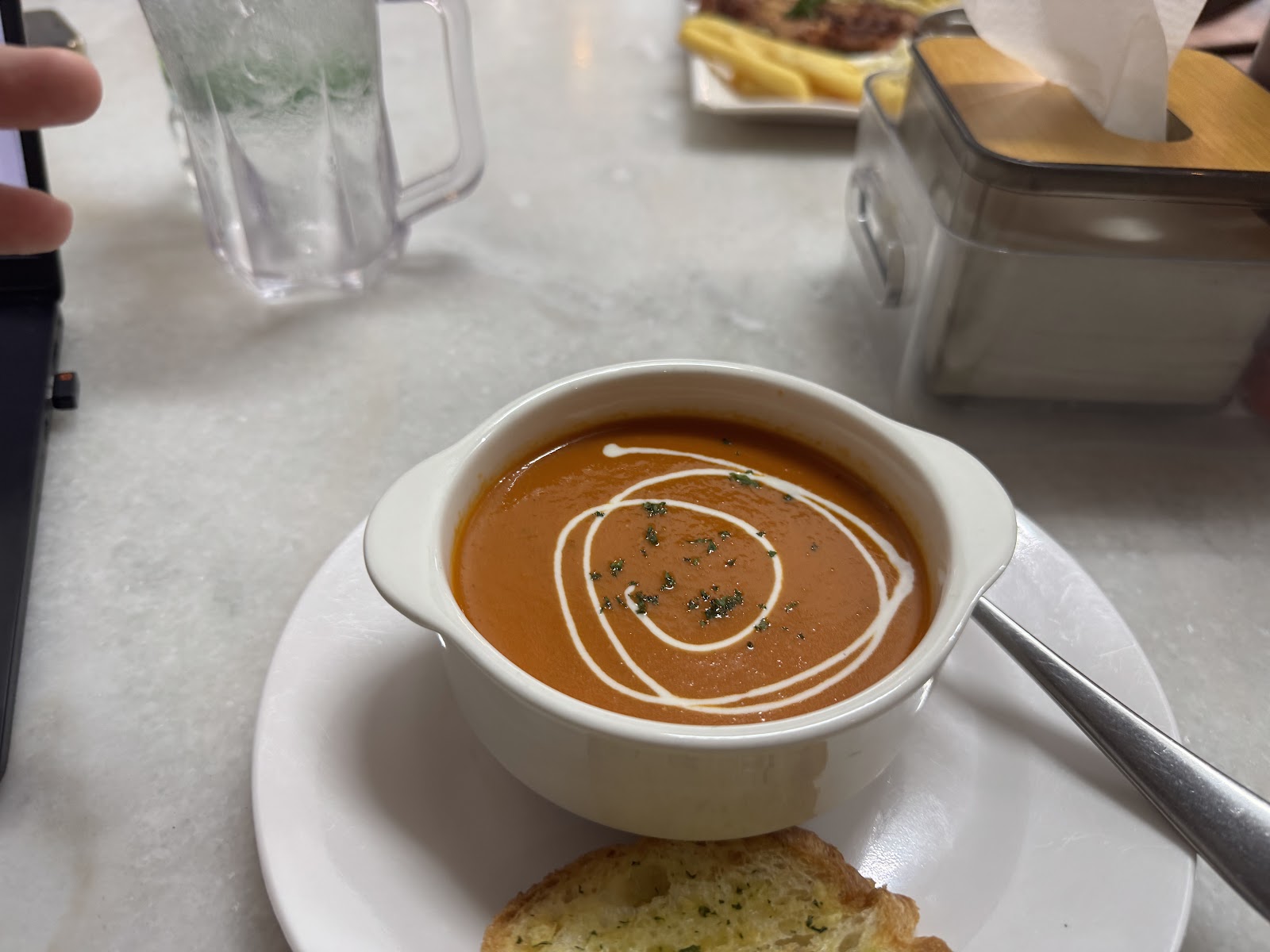 自制口哧蕃茄汤 Homemade yummy tomato soup